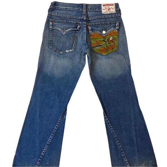 TRUE RELIGION EMBROIDERY VINTAGE - Picture 1 of 2